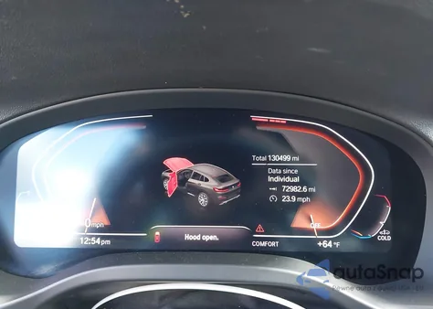 2020 BMW X4 xDrive30I z USA, uszkodzony, nr VIN 5UX2V1C05L9B53597